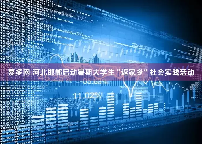 嘉多网 河北邯郸启动暑期大学生“返家乡”社会实践活动